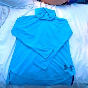UNDER ARMOUR BLUE HOODIE